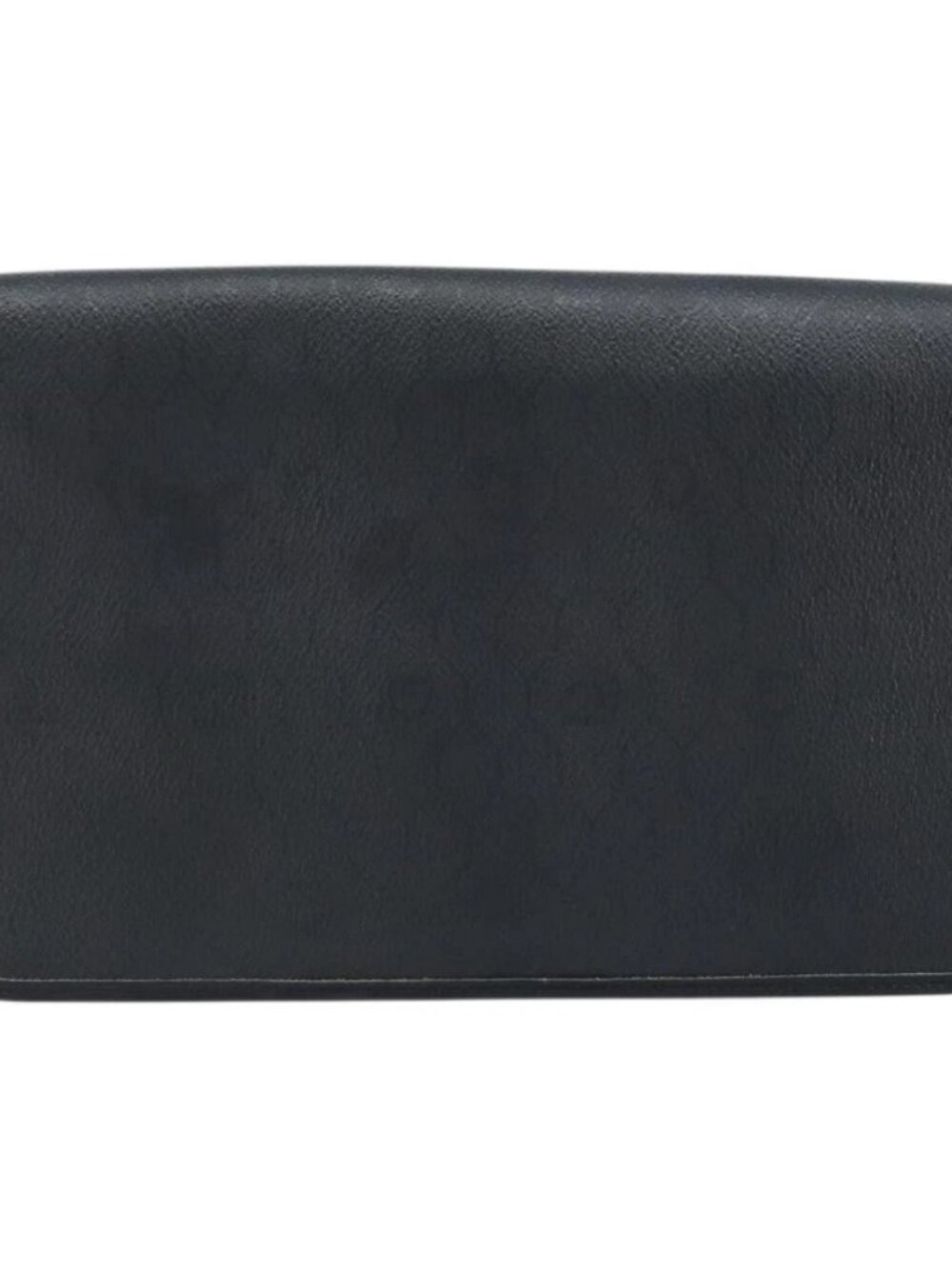 Christian Dior Honeycomb Canvas Chain Shoulder Bag PVC Black Gold Auth ka2491 - Picture 3 of 16